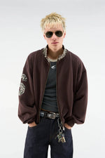 Tokiet Leopard Zipper