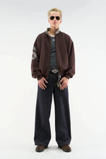 Tokiet Leopard Zipper