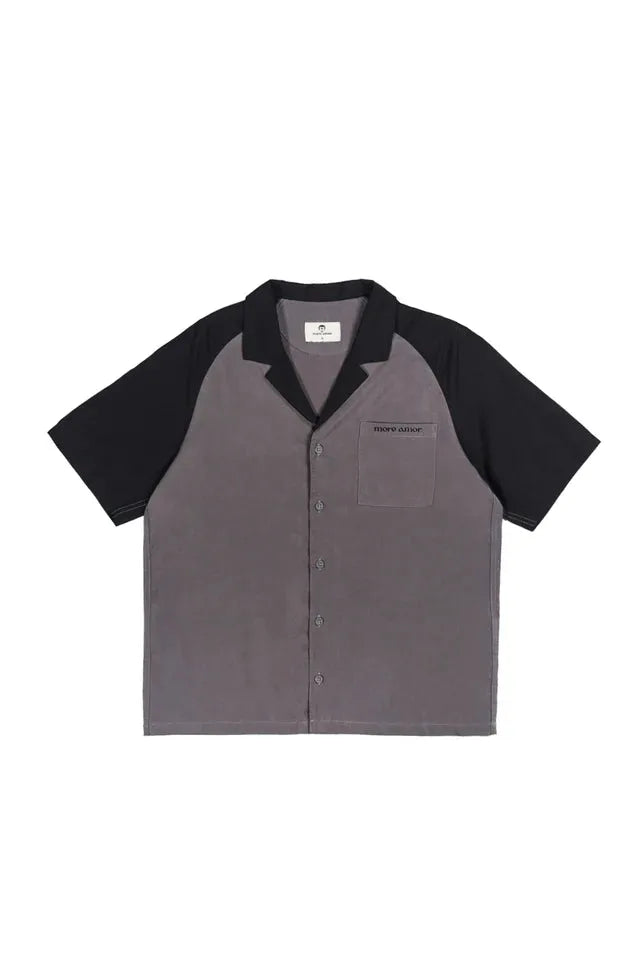 Camisa Raglan | More Amor | (gris y negro)(cafe y ecru)