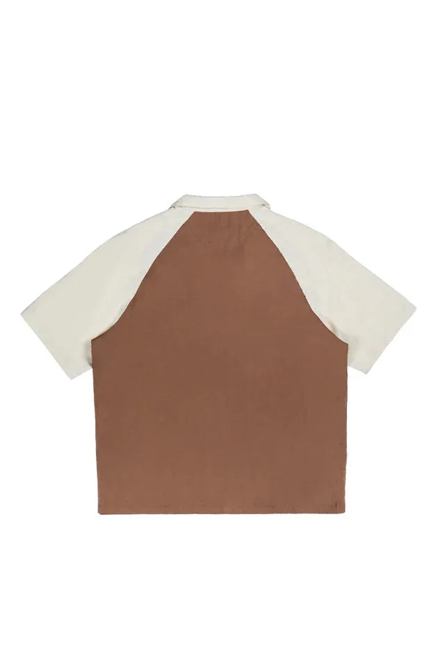 Camisa Raglan | More Amor | (gris y negro)(cafe y ecru)