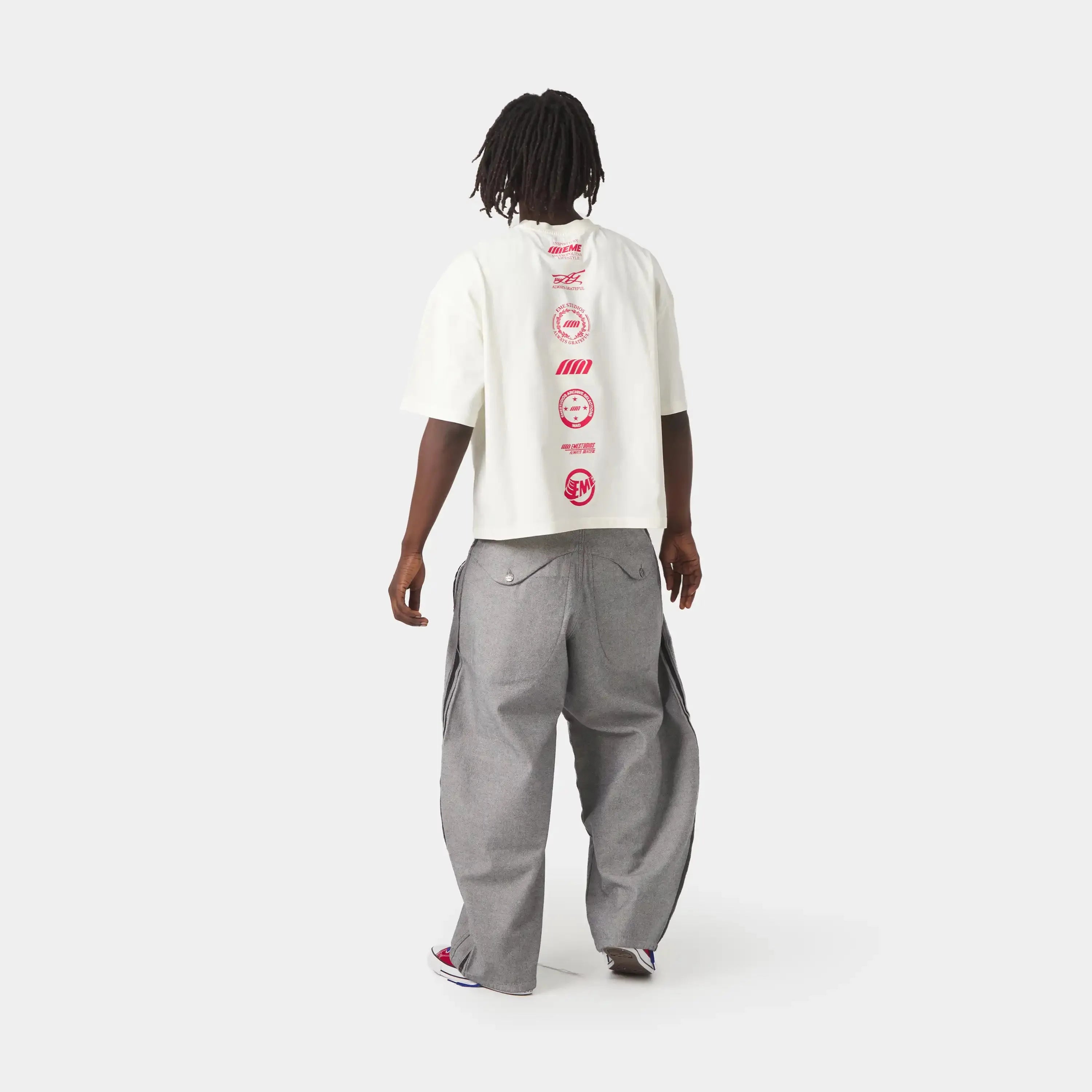 4 Star Navy Oversized Tee EMESTUDIOS