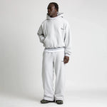 Baggy Melange Grey Sweatpants