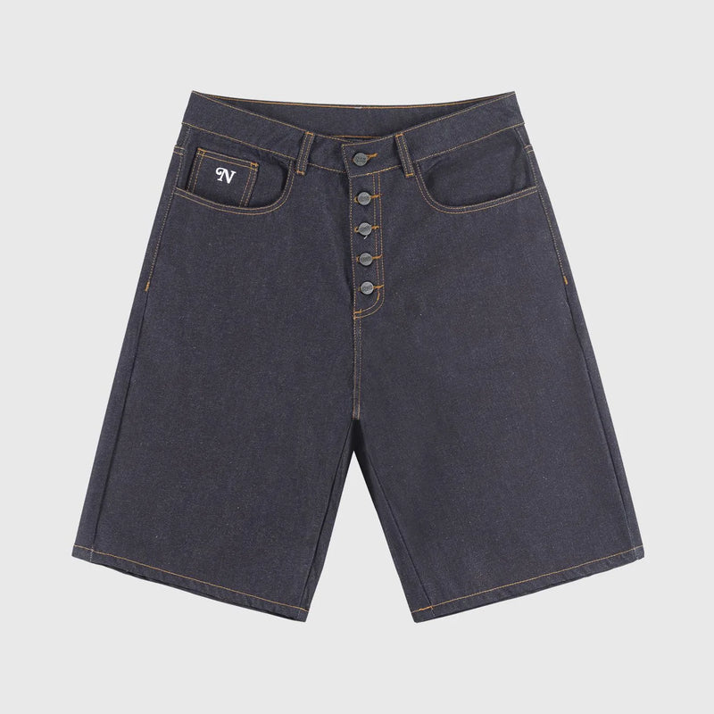 Raw Denim Indigo Jorts