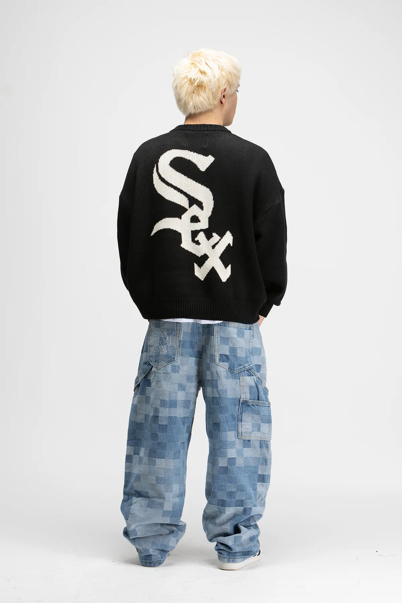 NUBE White S*x Black Sweater